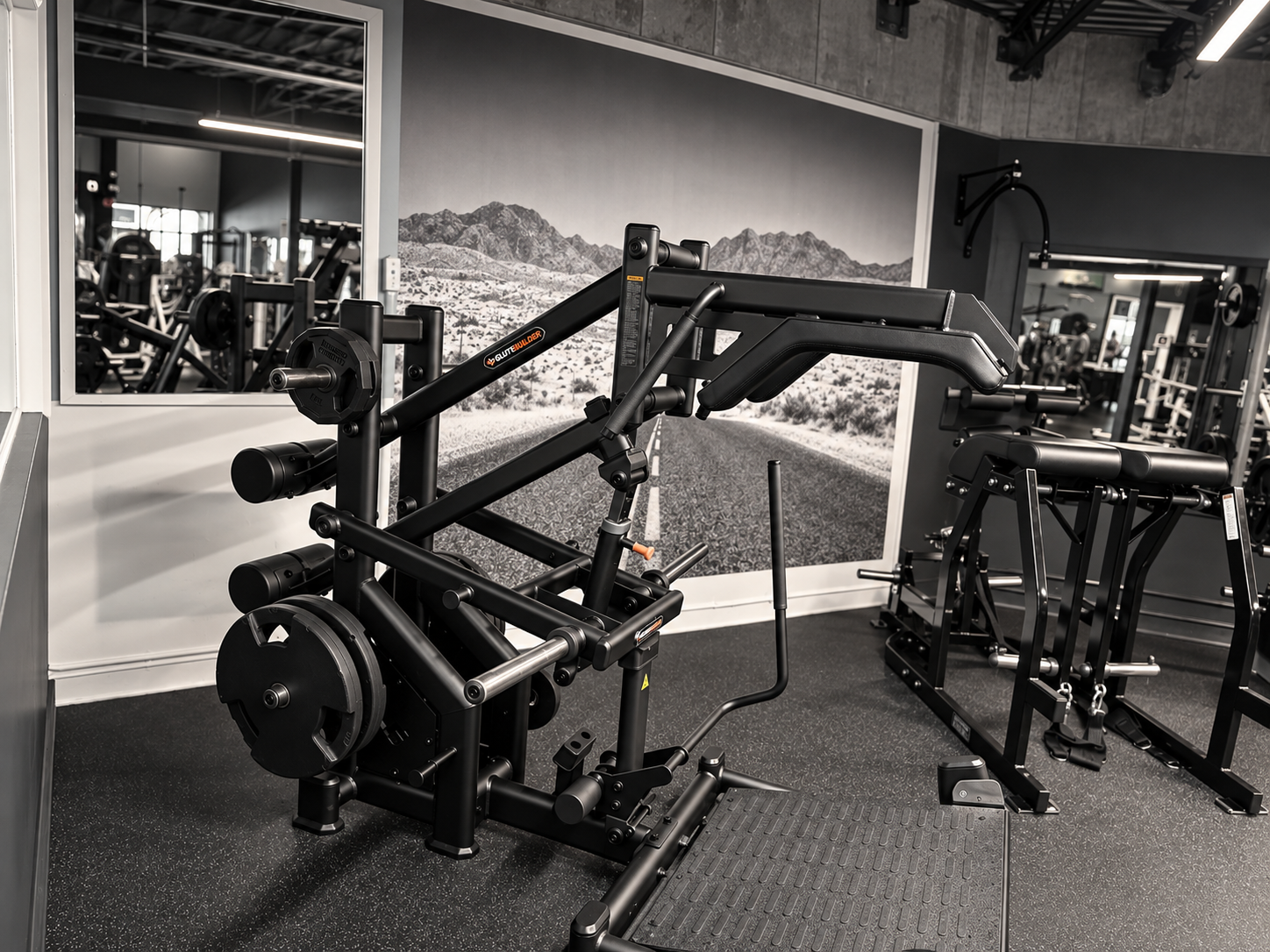 Precor GluteBuilder glute squat machine